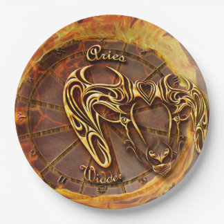 Aries März 21. bis 20. April Horoskop Pappteller