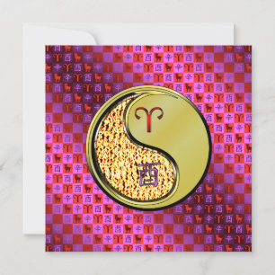 Äries & Metal-Runder Karte