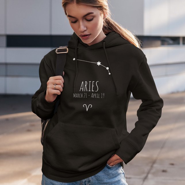Aries | Personalisiert Zodiac Constellation Hoodie (Von Creator hochgeladen)