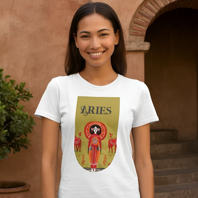 Aries Princess Print T-Shirt (Von Creator hochgeladen)