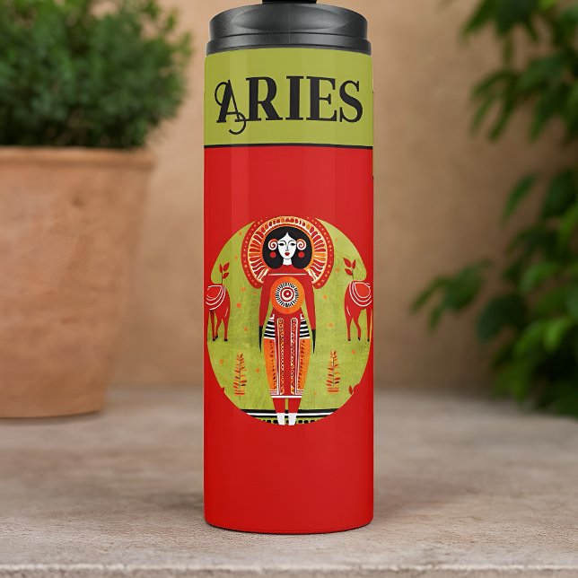 Aries Princess Schneiden Nähtasche Thermosbecher (Von Creator hochgeladen)
