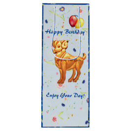 Aries Ram Birthday Wine Gift Bag Geschenktüte Für Weinflaschen