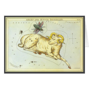 Aries Ram, Constellation Vintage, Miroir d'Uranie