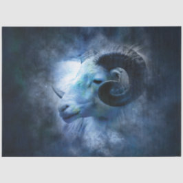 Aries Ram Decoupage Seidenpapier