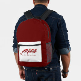 Aries Reflection Bedruckter Rucksack
