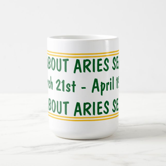 Aries Saison Kaffeetasse (Mittel)