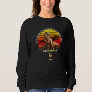 Aries Saurus Zodiac Aries (21.03.1999) Ram Din Sweatshirt