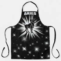 Aries signiert Schürze