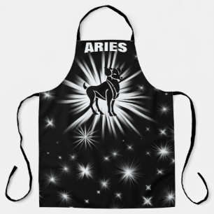 Aries signiert Schürze