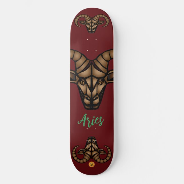 Aries Skateboard (Vorderseite)