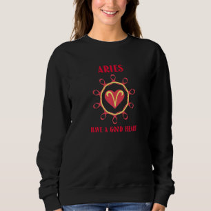 Aries Sonnenzeichen des Zodiaks Sweatshirt
