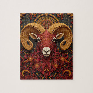 Aries-Sternzeichen-Papier-Quilling
