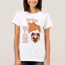 Aries-Sternzeichen-T-Shirt