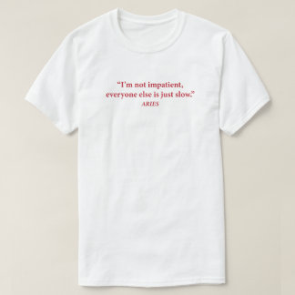 Aries-Stimmungs-Grafik-T-Shirt | "Ich bin nicht un T-Shirt