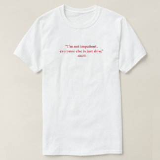 Aries-Stimmungs-Grafik-T-Shirt | "Ich bin nicht un T-Shirt