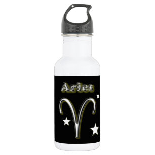Aries-Symbol Edelstahlflasche