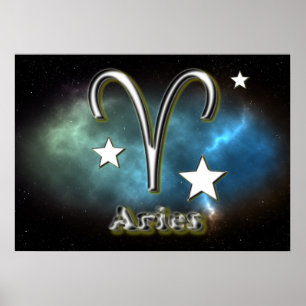 Aries-Symbol Poster