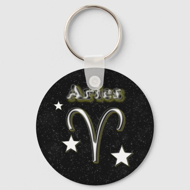 Aries symbol schlüsselanhänger (Vorderseite)