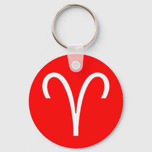 Aries-Symbol Schlüsselanhänger