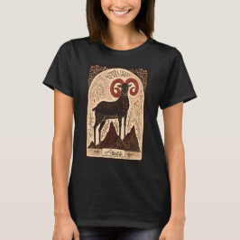 Aries — T - Shirt Celestial Zodiac Art