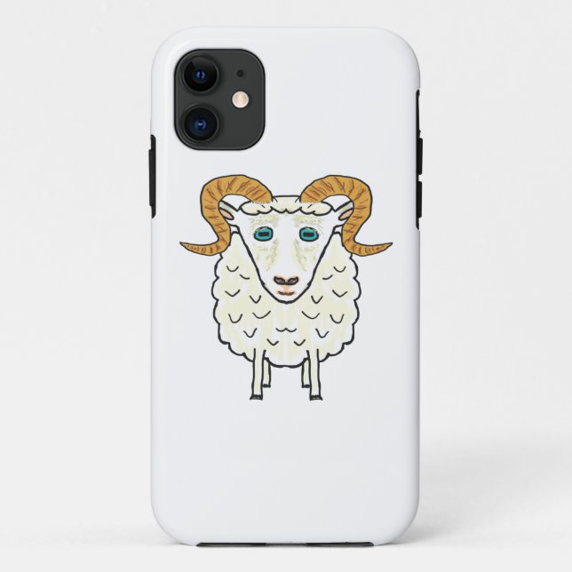 Aries the Ram Case-Mate iPhone Hülle (Rückseite)