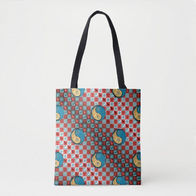 Aries & Water Schlange Tasche (Vorderseite)