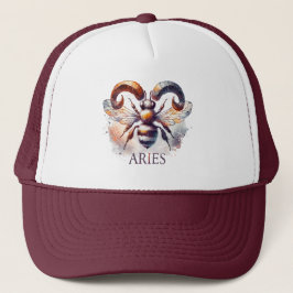 Aries Whimsy Bee Casquette - Charme Astro
