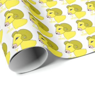 Aries Wrapping Paper Geschenkpapier