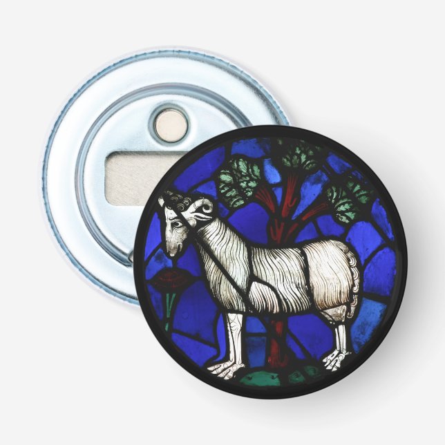 Aries Zodiac Glass Notre-Dame de Paris BO Flaschenöffner (Vorderseite)