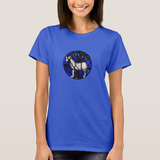 Aries Zodiac Glass Notre-Dame de Paris T-Shirt (Vorderseite)