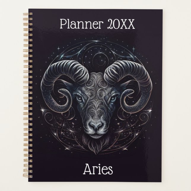 Aries Zodiac Planner Planer (Vorderseite)