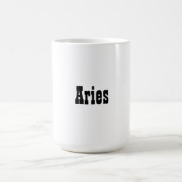 Aries Zodiac Sign Morphing Mug Verwandlungstasse