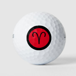 Aries Zodiac Sign Personalisiert Custom Golfball