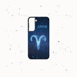 Aries Zodiac Sign Samsung Galaxy Hülle<br><div class="desc">Aries Zodiac Sign Samsung Galaxy S22 Fall</div>
