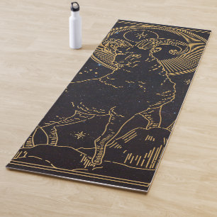 Aries Zodiac Sign Yoga Mat Yogamatte