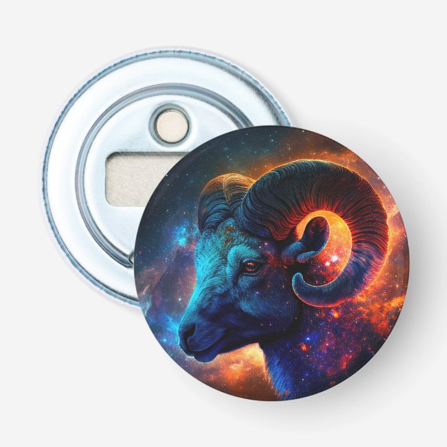 Aries Zodiac Star Sign - No Text - Flaschenöffner (Vorderseite)