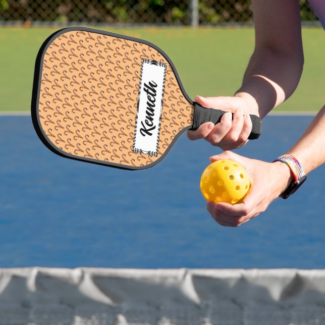 Aries Zodiac Symbol Element von Kenneth Yoncich Pickleball Schläger (InSitu)