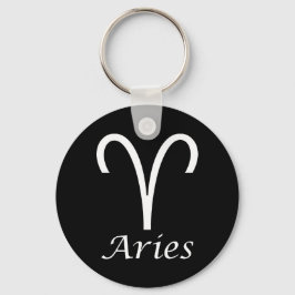 "Aries" Zodiac-Zeichen Schlüsselanhänger