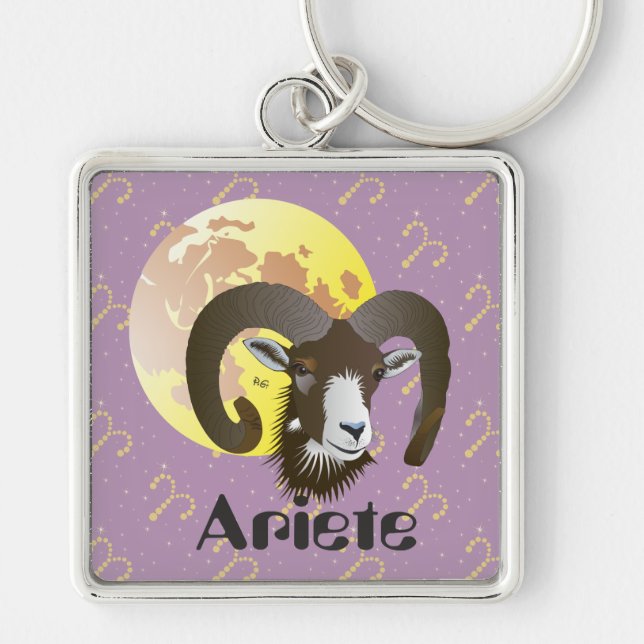 Ariete 21 marzo al 20 aprile Portachiavi Schlüsselanhänger (Vorne)
