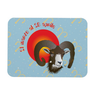 Ariete 21 marzo al 20 aprile Premium Flexi Magnet