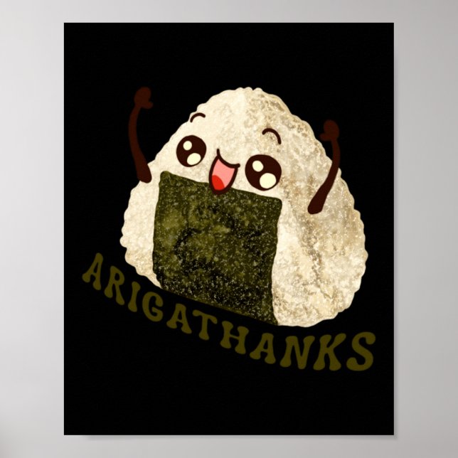 Arigathanks Poster (Vorne)