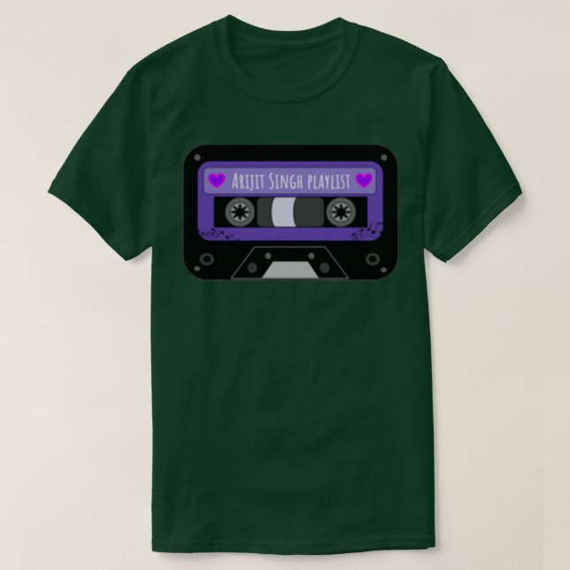 Arijit Singh Playlist T-Shirt (Design vorne)