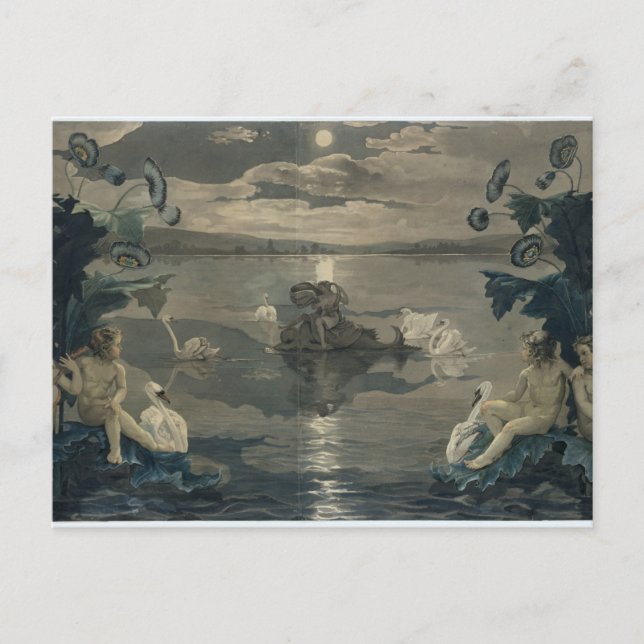Arion's Sea Journey, 1809 Postkarte (Vorderseite)
