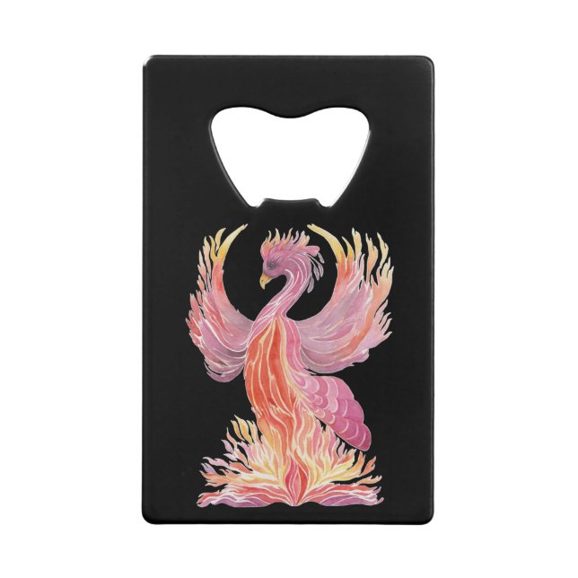 Arise Phoenix Geldbeutel Flaschenöffner (Vorderseite)