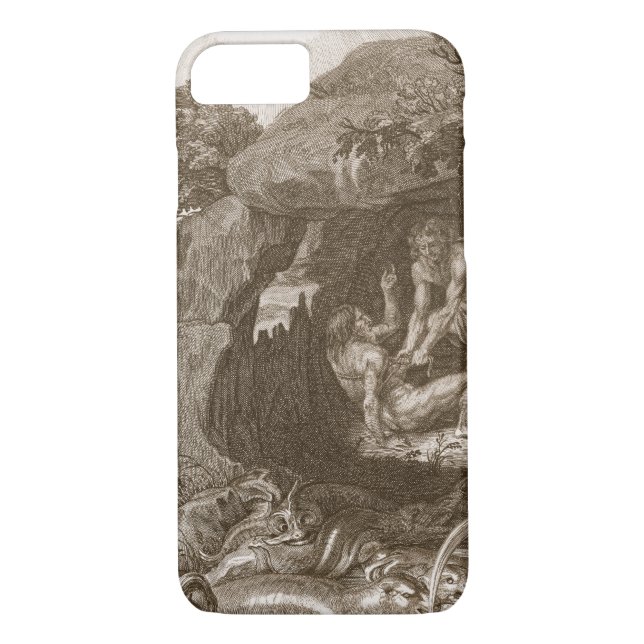 Aristeus zwingt Proteus, um seine Orakel, 17 Case-Mate iPhone Hülle (Rückseite)