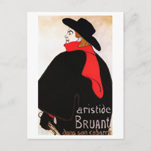 Aristide Bruant dans son Cabaret Postkarte