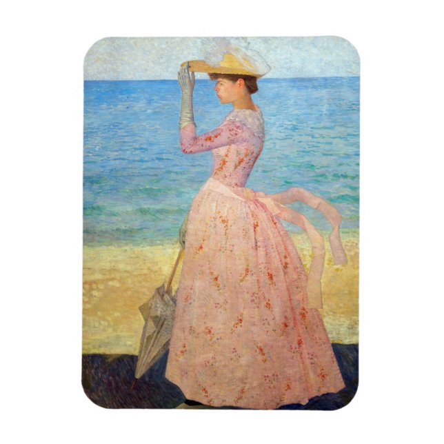 Aristide Maillol - Frau mit einem Parasol Magnet (Vertikal)