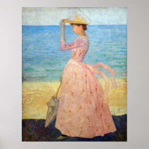 Aristide Maillol - Frau mit einem Parasol Poster