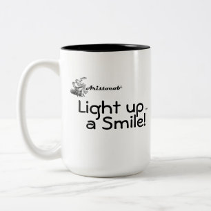Aristocob: Leuchten Sie einem Lächeln! Tasse