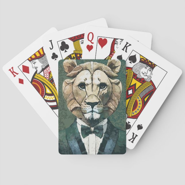 Aristokrat Lion Spielkarten (Rückseite)